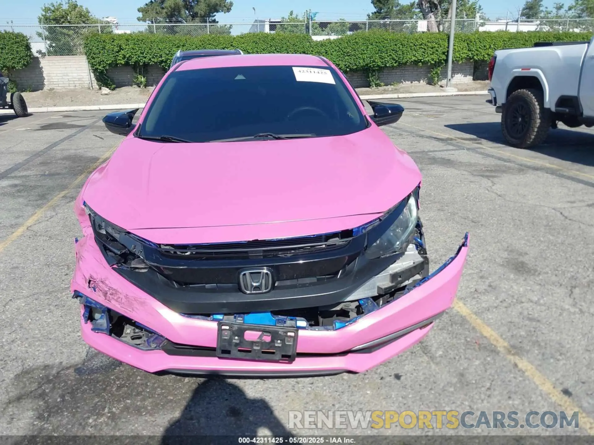 12 Photograph of a damaged car 2HGFC2F60LH512433 HONDA CIVIC 2020