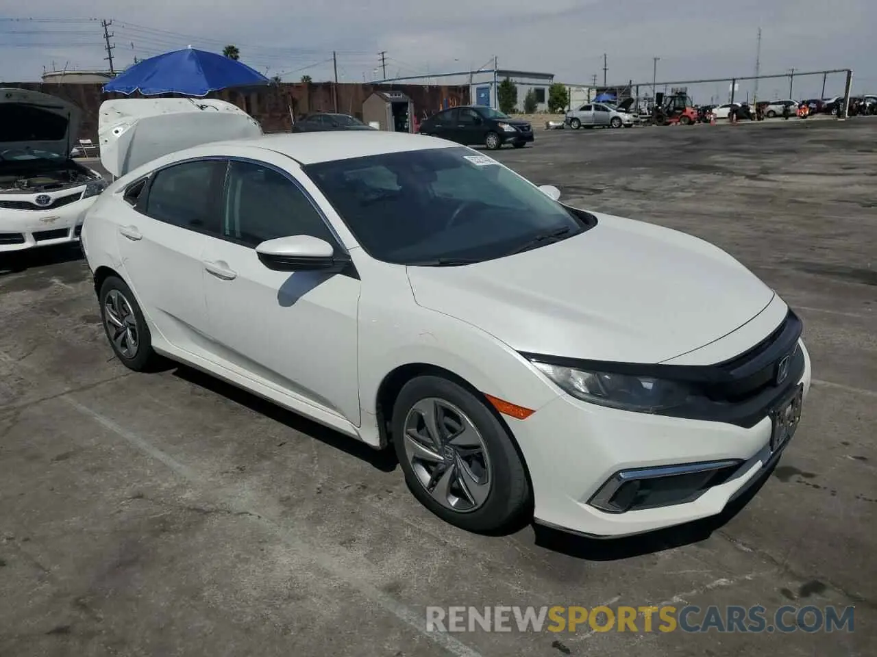 4 Photograph of a damaged car 2HGFC2F60LH547621 HONDA CIVIC 2020