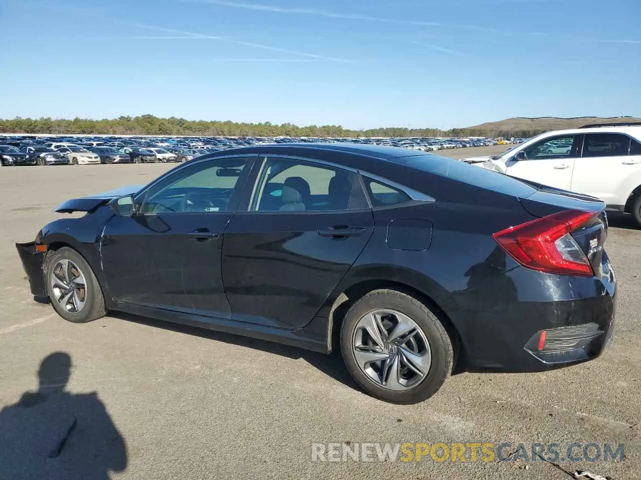 2 Photograph of a damaged car 2HGFC2F60LH563396 HONDA CIVIC 2020