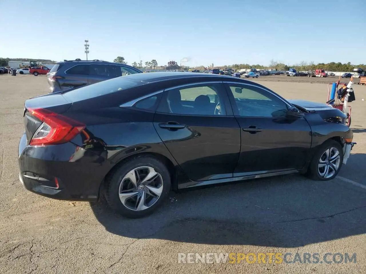 3 Photograph of a damaged car 2HGFC2F60LH563396 HONDA CIVIC 2020