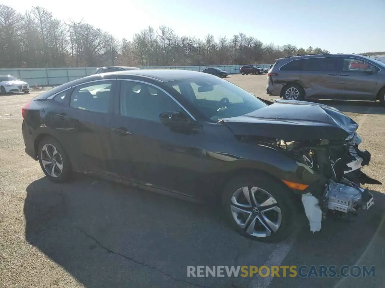 4 Photograph of a damaged car 2HGFC2F60LH563396 HONDA CIVIC 2020