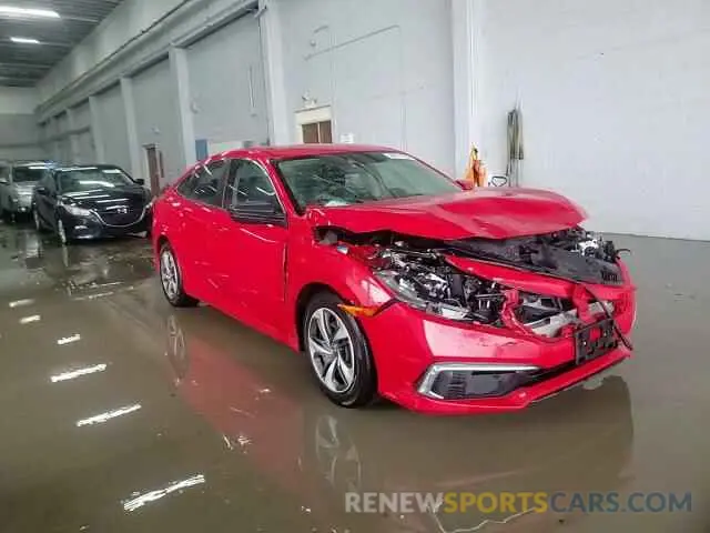 13 Photograph of a damaged car 2HGFC2F60LH569330 HONDA CIVIC 2020