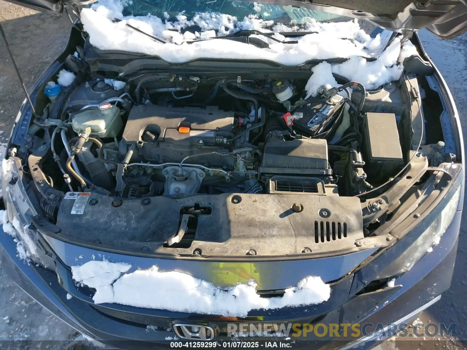 10 Photograph of a damaged car 2HGFC2F60LH569361 HONDA CIVIC 2020