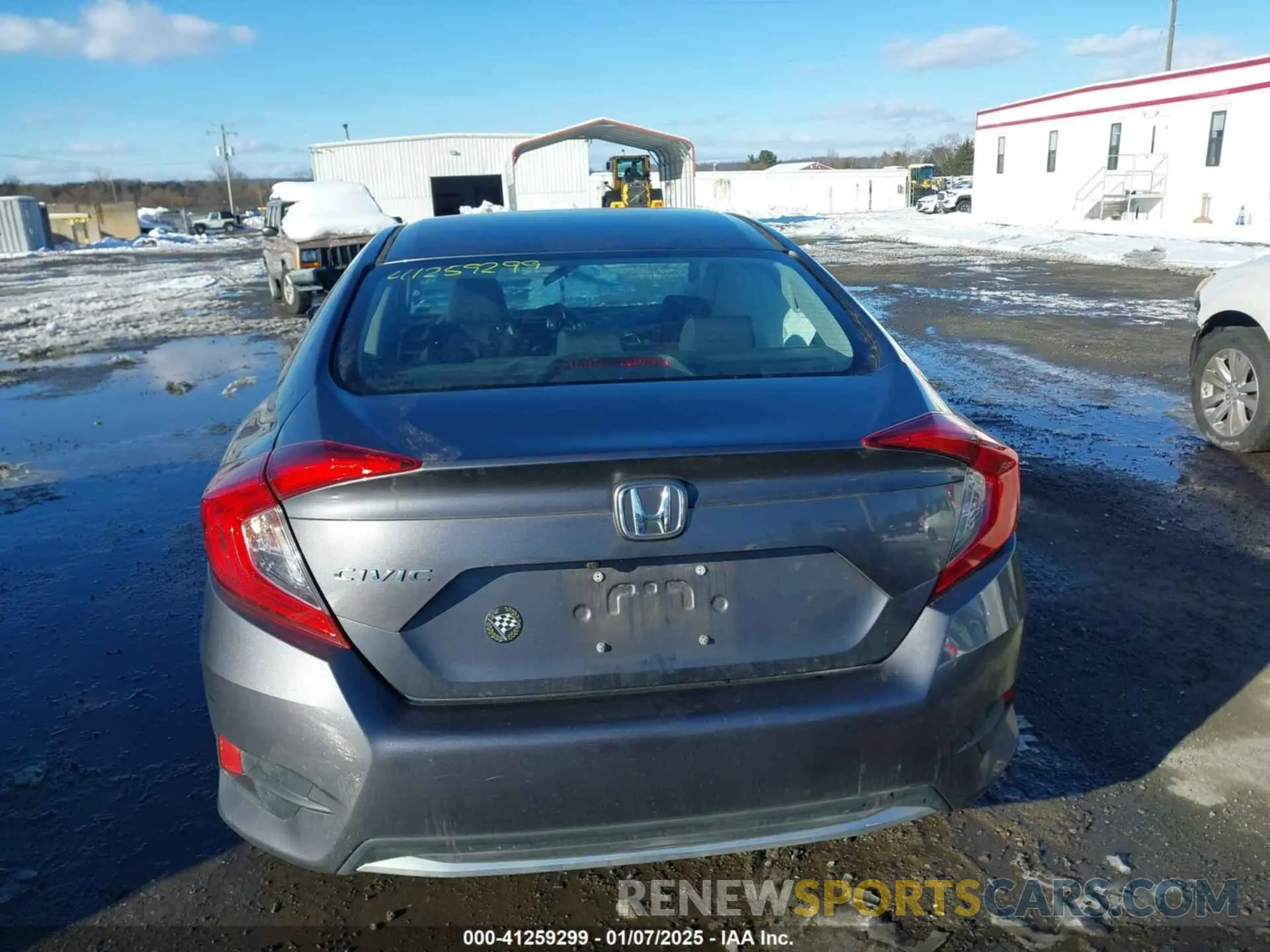 15 Photograph of a damaged car 2HGFC2F60LH569361 HONDA CIVIC 2020