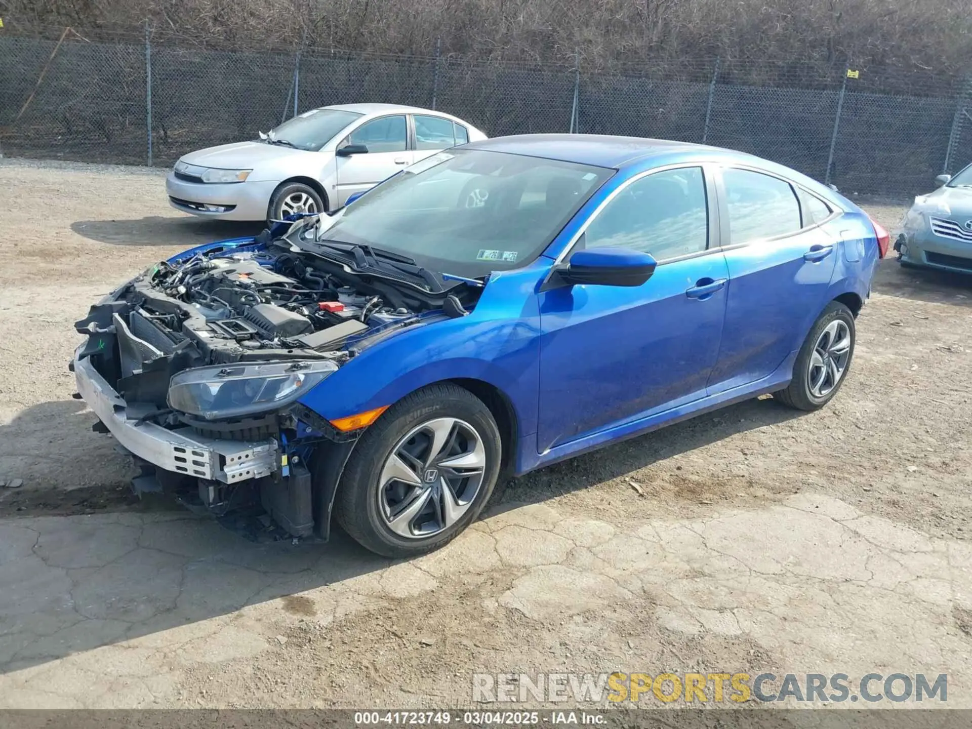 2 Photograph of a damaged car 2HGFC2F60LH596964 HONDA CIVIC 2020