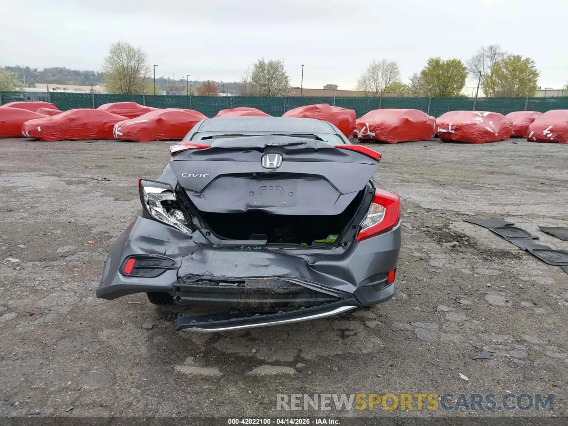 16 Photograph of a damaged car 2HGFC2F60LH601824 HONDA CIVIC 2020