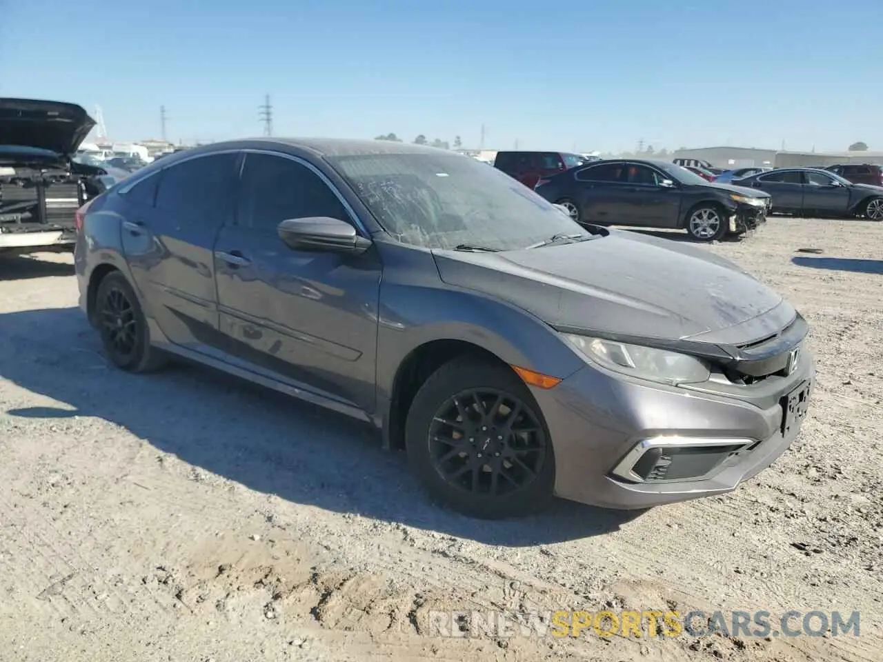4 Photograph of a damaged car 2HGFC2F61LH505264 HONDA CIVIC 2020