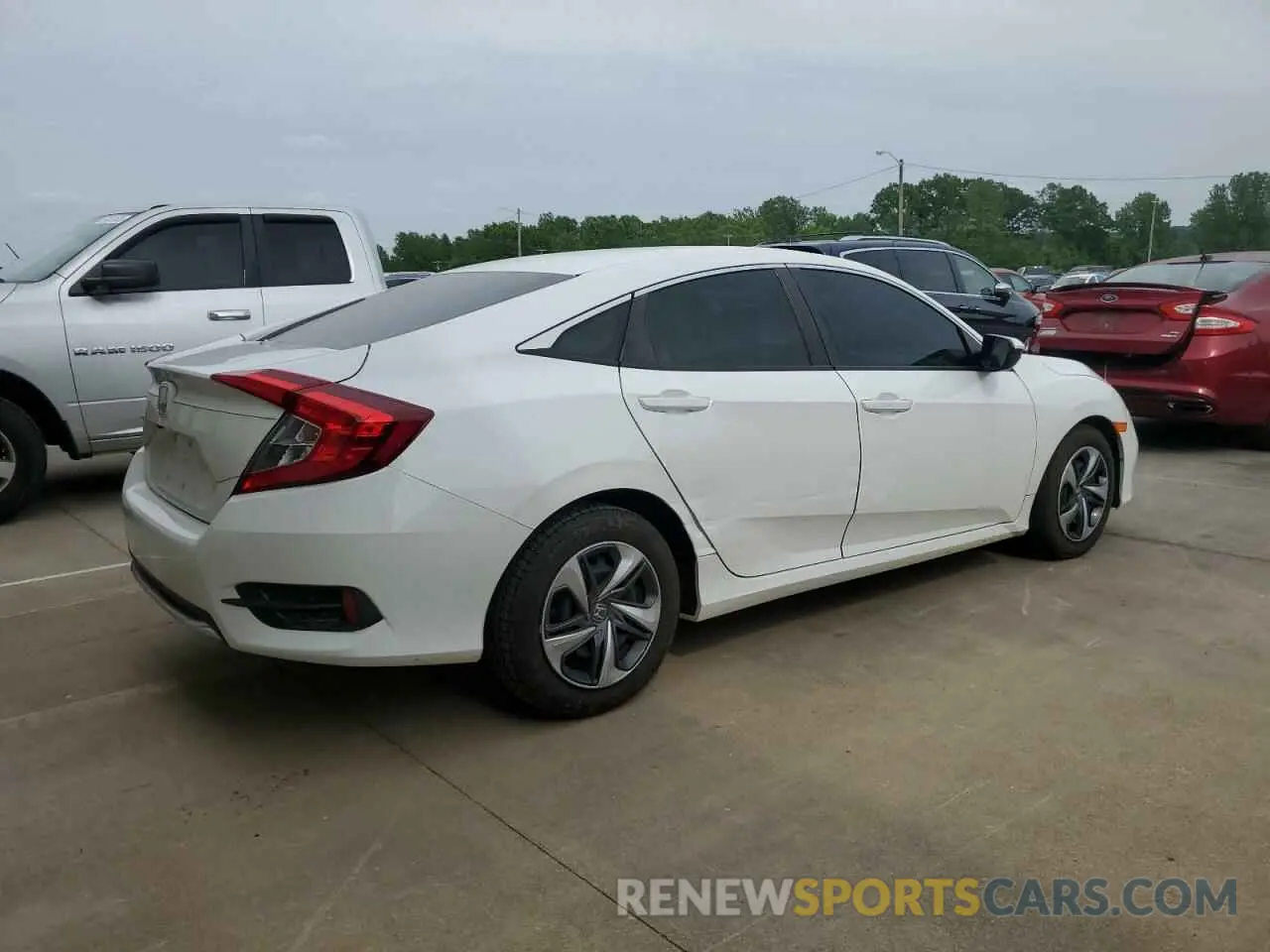 3 Photograph of a damaged car 2HGFC2F61LH507791 HONDA CIVIC 2020
