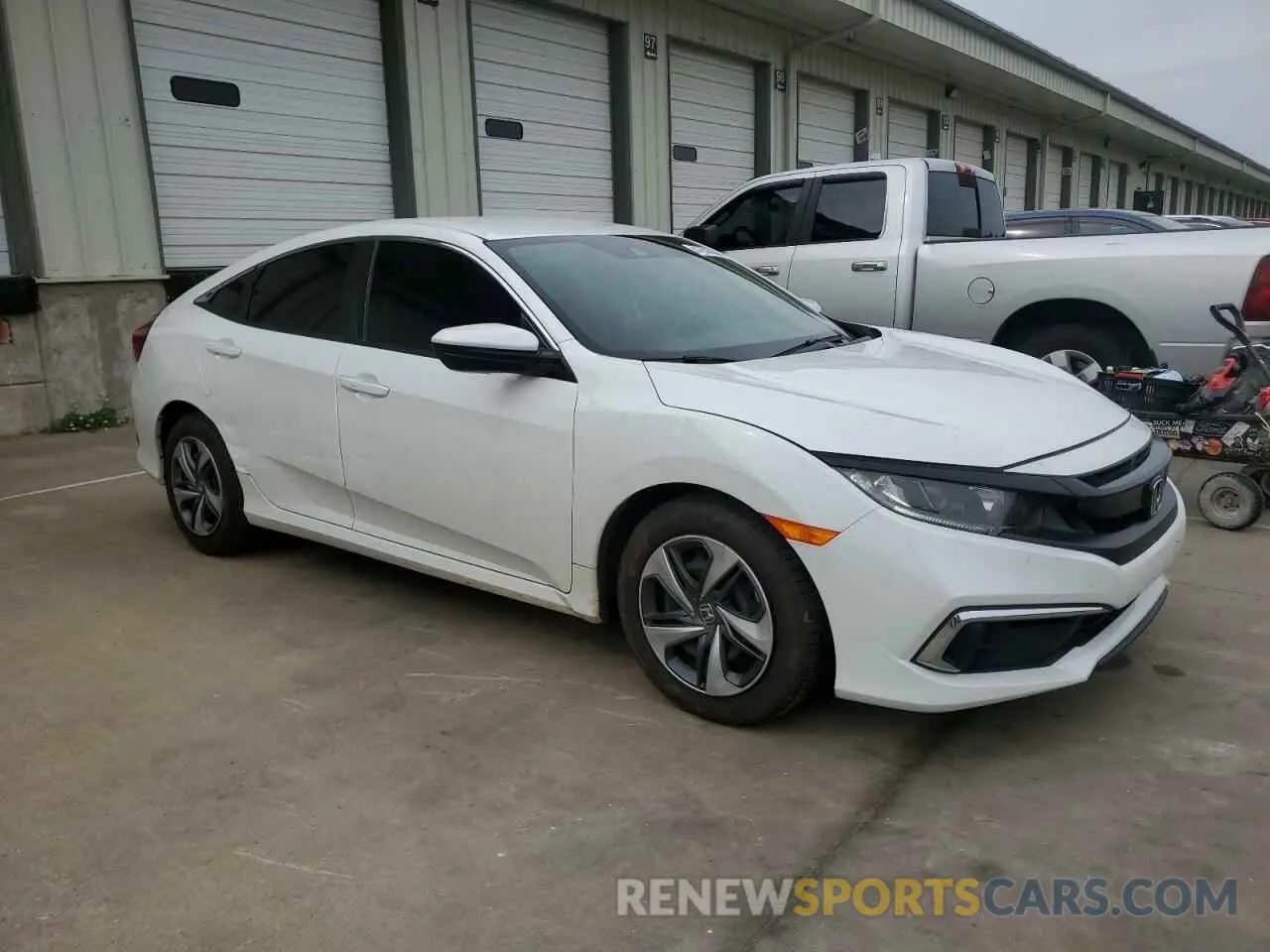 4 Photograph of a damaged car 2HGFC2F61LH507791 HONDA CIVIC 2020