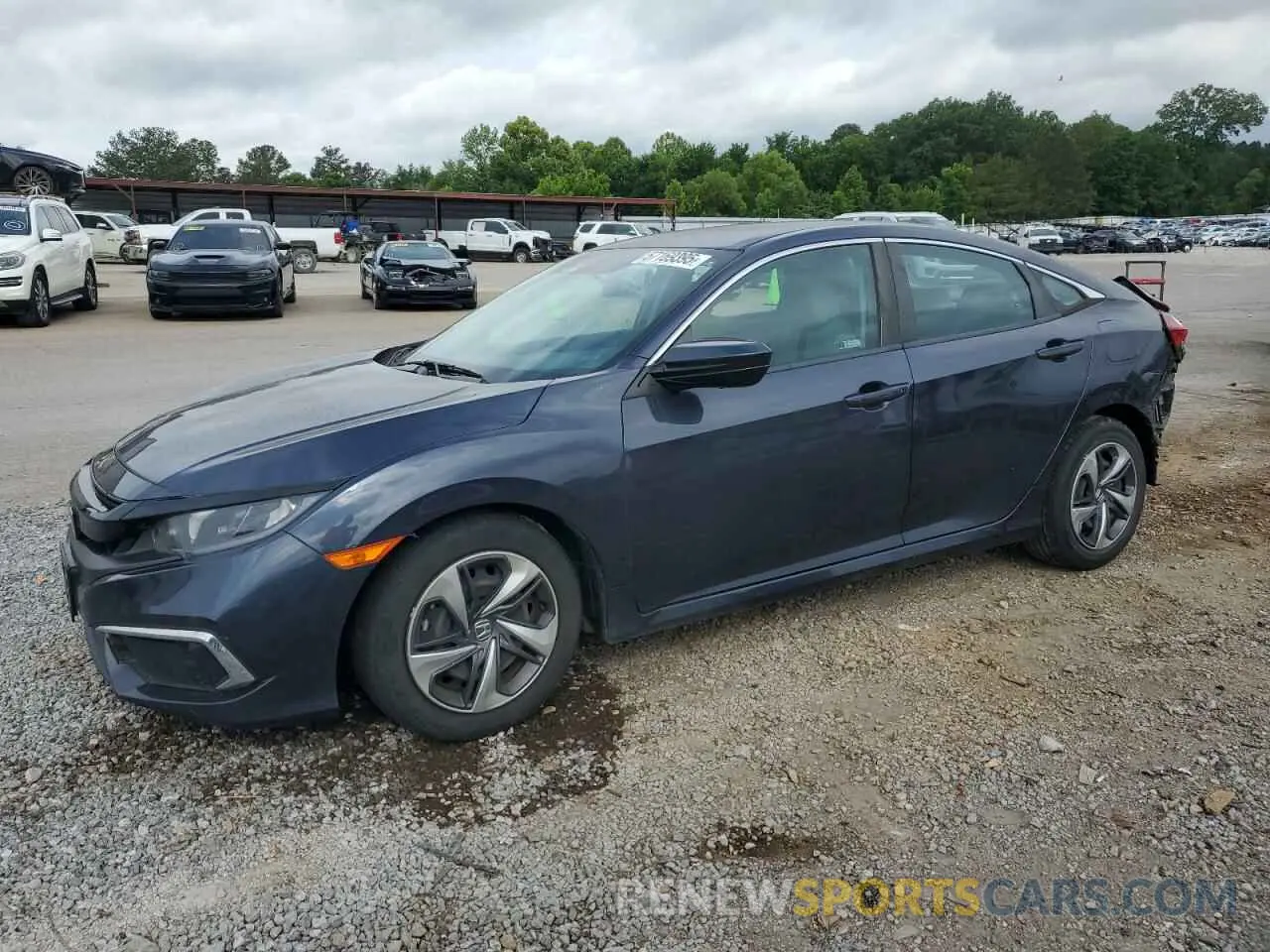 1 Photograph of a damaged car 2HGFC2F61LH538331 HONDA CIVIC 2020
