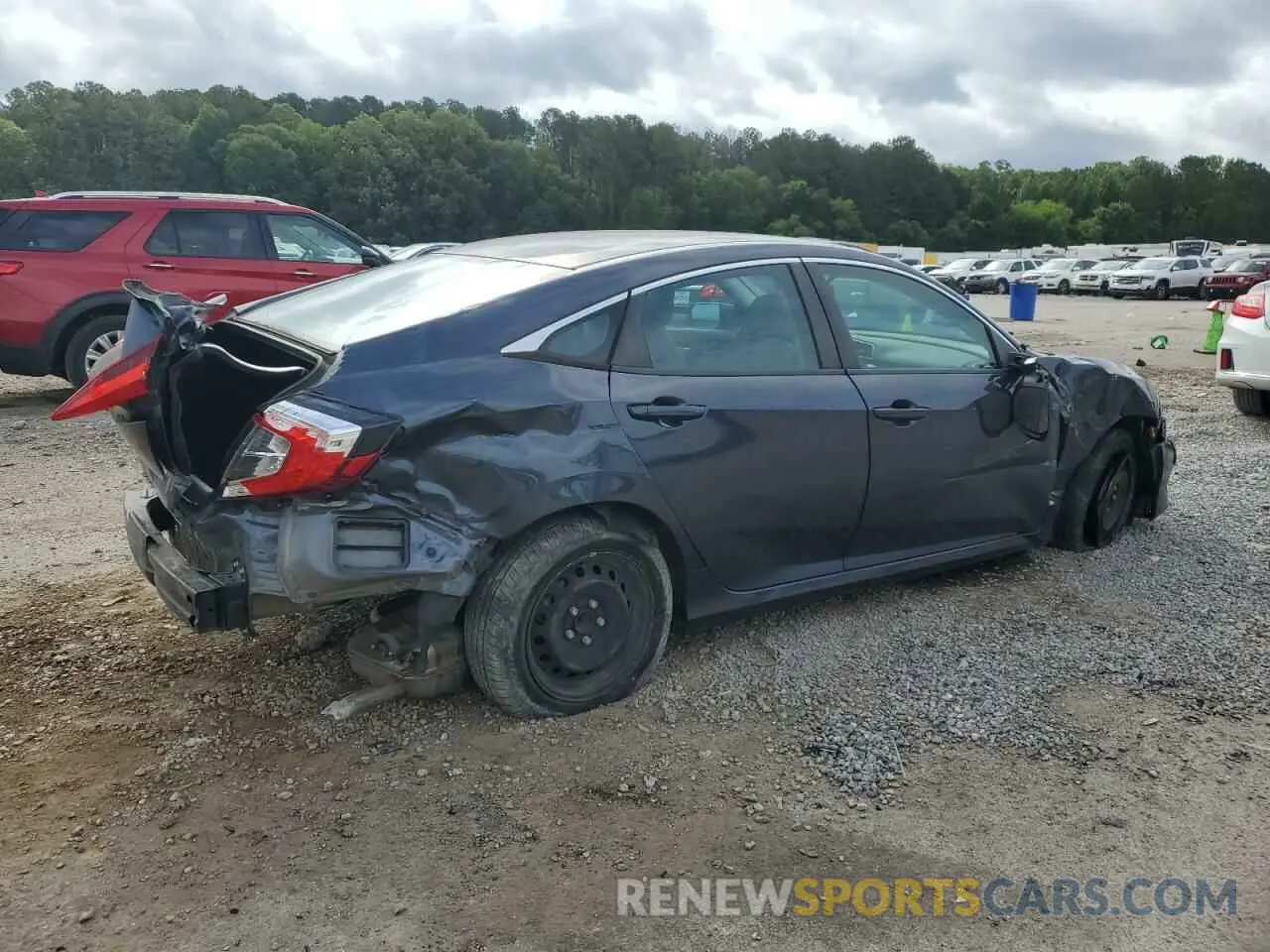 3 Photograph of a damaged car 2HGFC2F61LH538331 HONDA CIVIC 2020