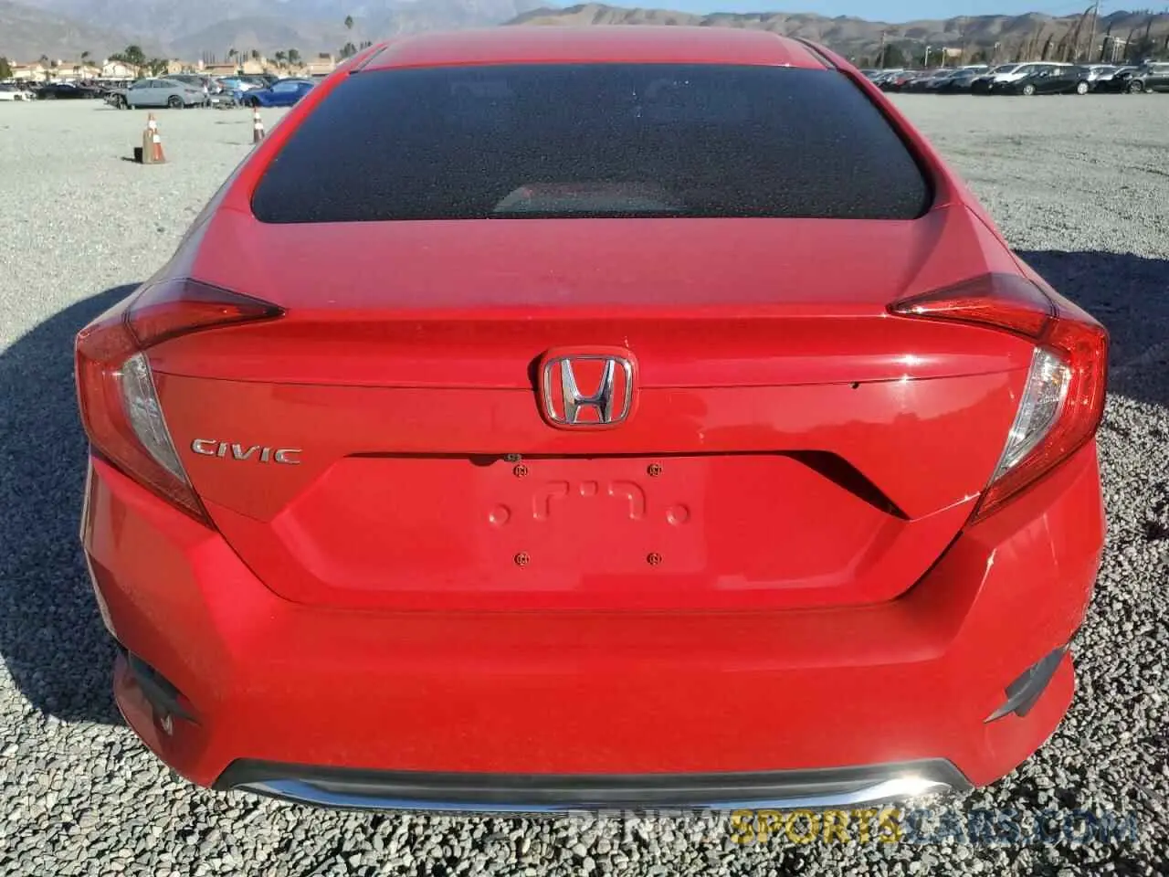 6 Photograph of a damaged car 2HGFC2F61LH557185 HONDA CIVIC 2020