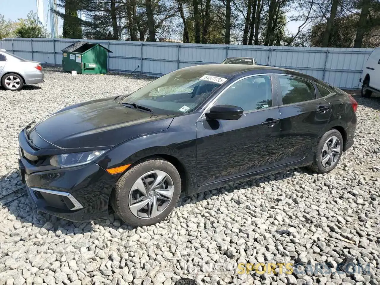 1 Photograph of a damaged car 2HGFC2F61LH561771 HONDA CIVIC 2020