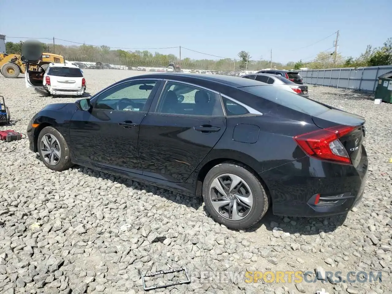 2 Photograph of a damaged car 2HGFC2F61LH561771 HONDA CIVIC 2020