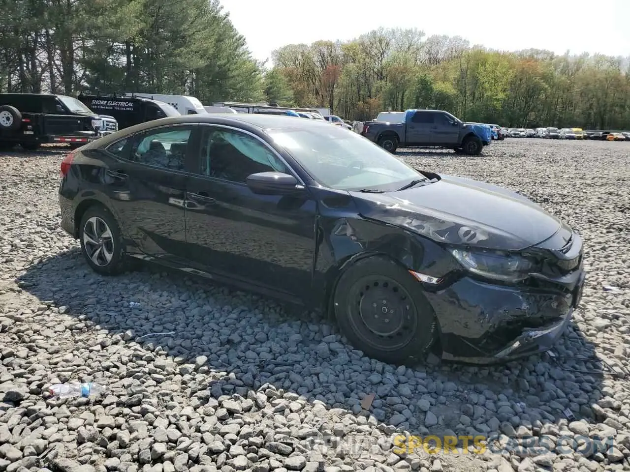 4 Photograph of a damaged car 2HGFC2F61LH561771 HONDA CIVIC 2020
