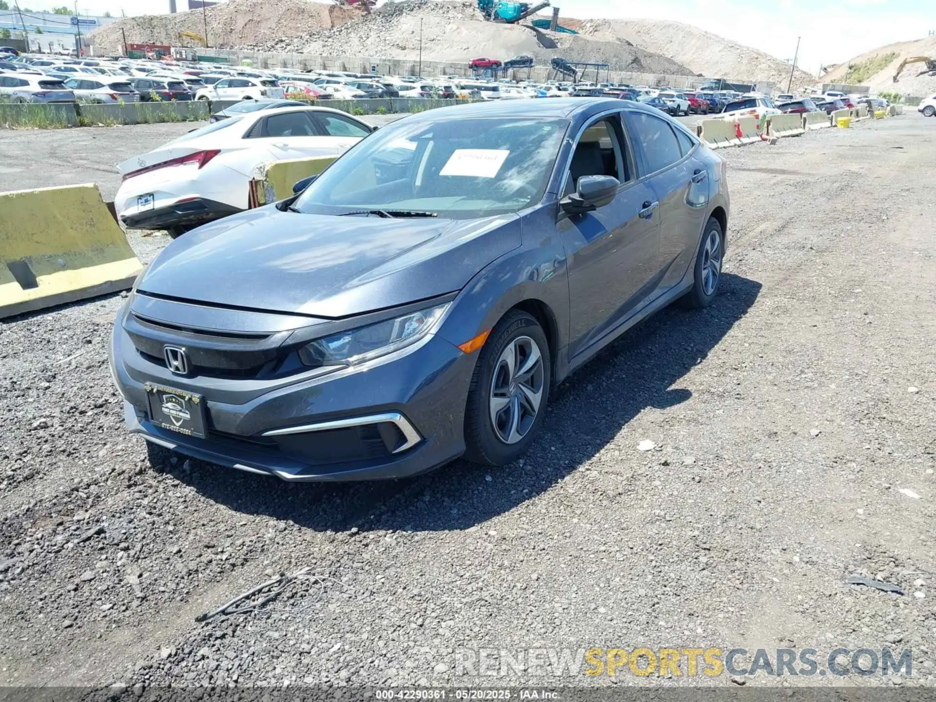 2 Photograph of a damaged car 2HGFC2F61LH567246 HONDA CIVIC 2020