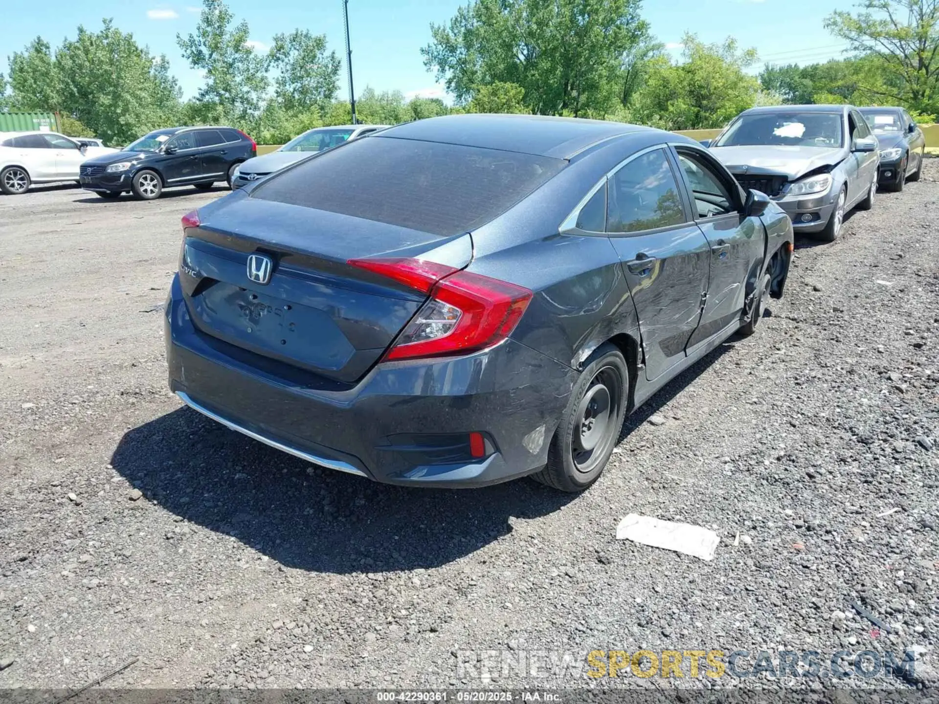 4 Photograph of a damaged car 2HGFC2F61LH567246 HONDA CIVIC 2020