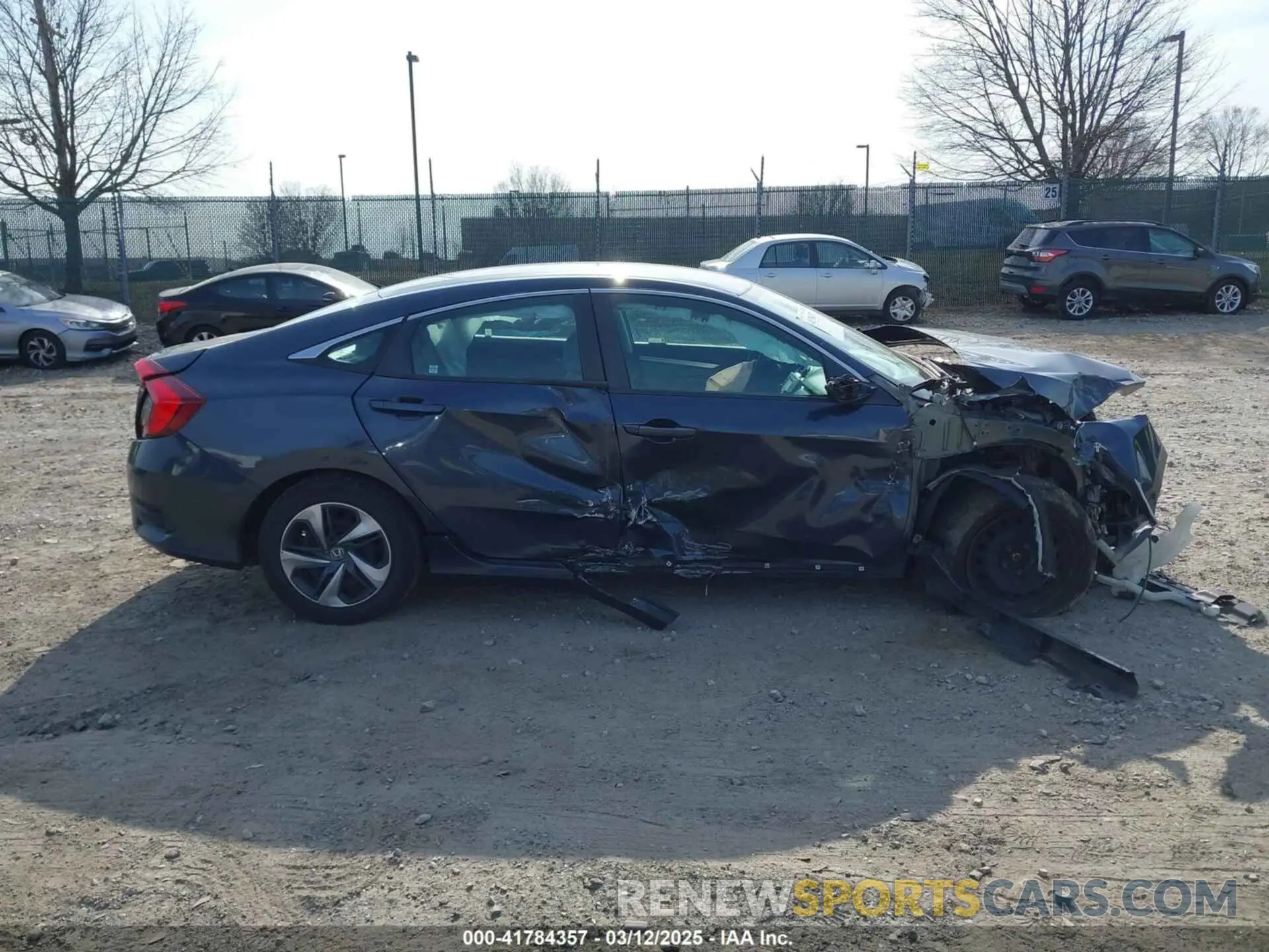 12 Photograph of a damaged car 2HGFC2F61LH570034 HONDA CIVIC 2020