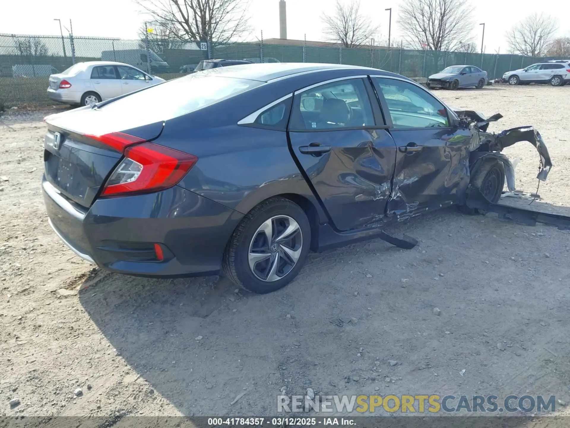 4 Photograph of a damaged car 2HGFC2F61LH570034 HONDA CIVIC 2020