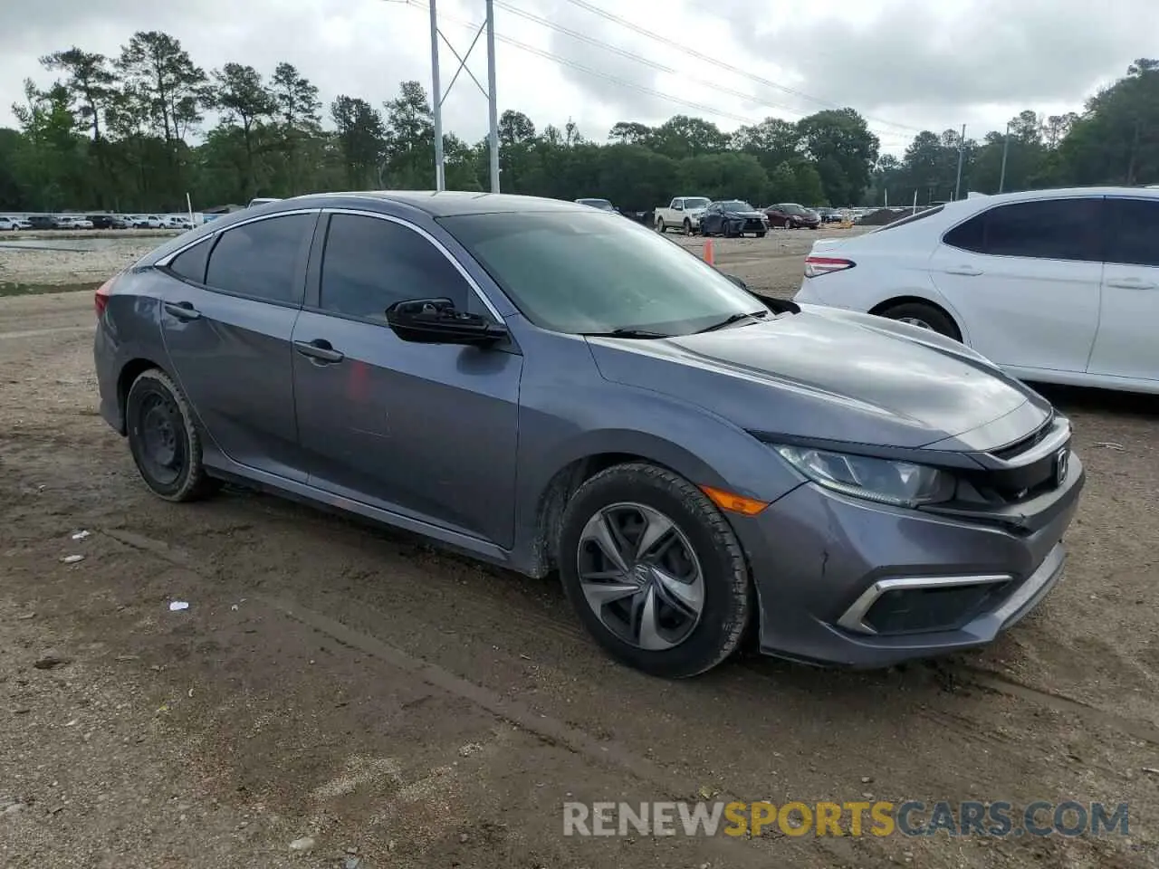 4 Photograph of a damaged car 2HGFC2F61LH574441 HONDA CIVIC 2020