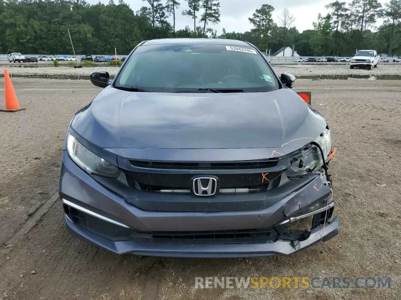 5 Photograph of a damaged car 2HGFC2F61LH574441 HONDA CIVIC 2020
