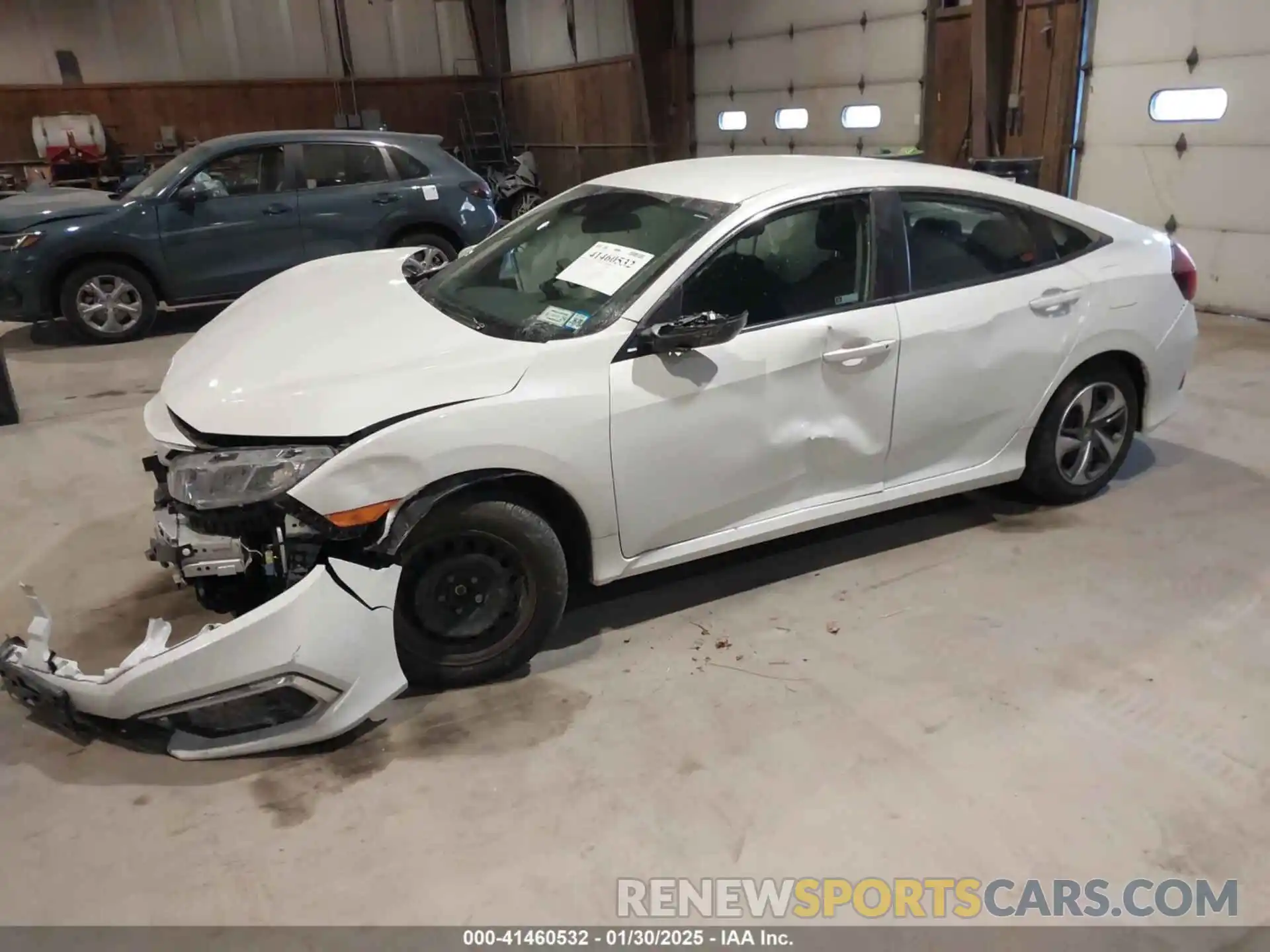 2 Photograph of a damaged car 2HGFC2F61LH595404 HONDA CIVIC 2020