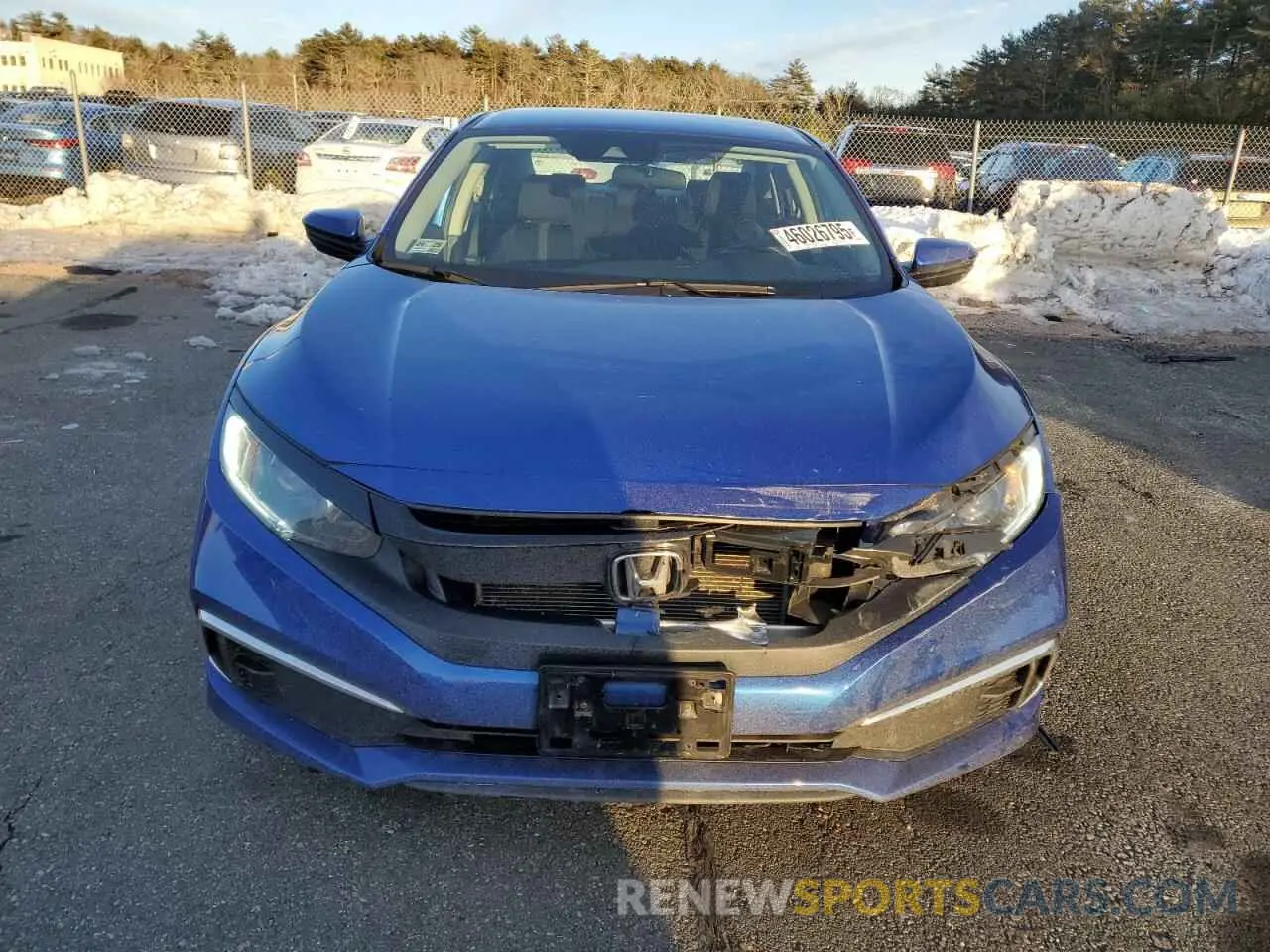 5 Photograph of a damaged car 2HGFC2F62LH502938 HONDA CIVIC 2020