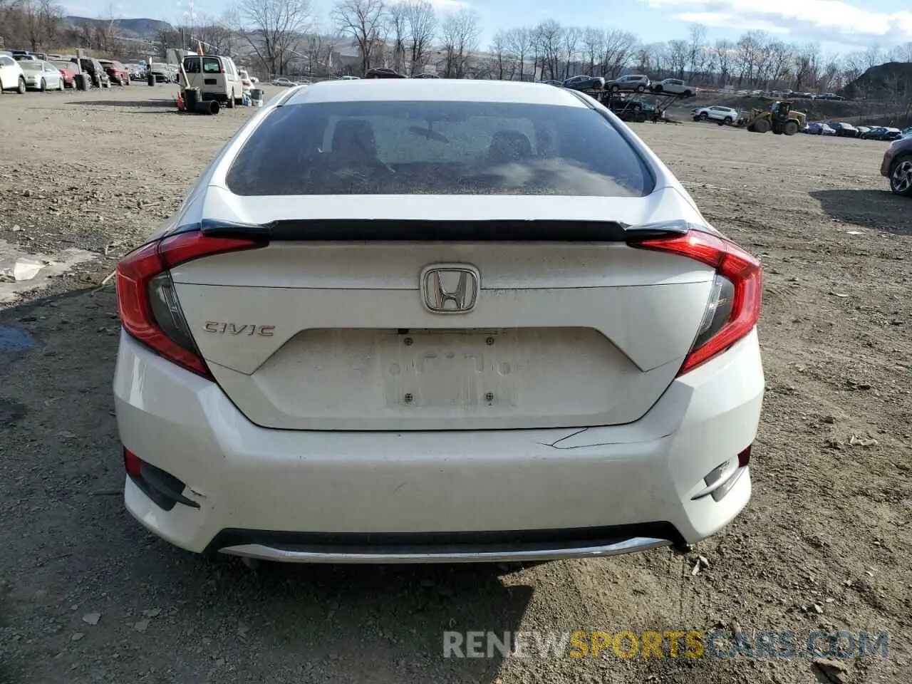6 Photograph of a damaged car 2HGFC2F62LH516192 HONDA CIVIC 2020