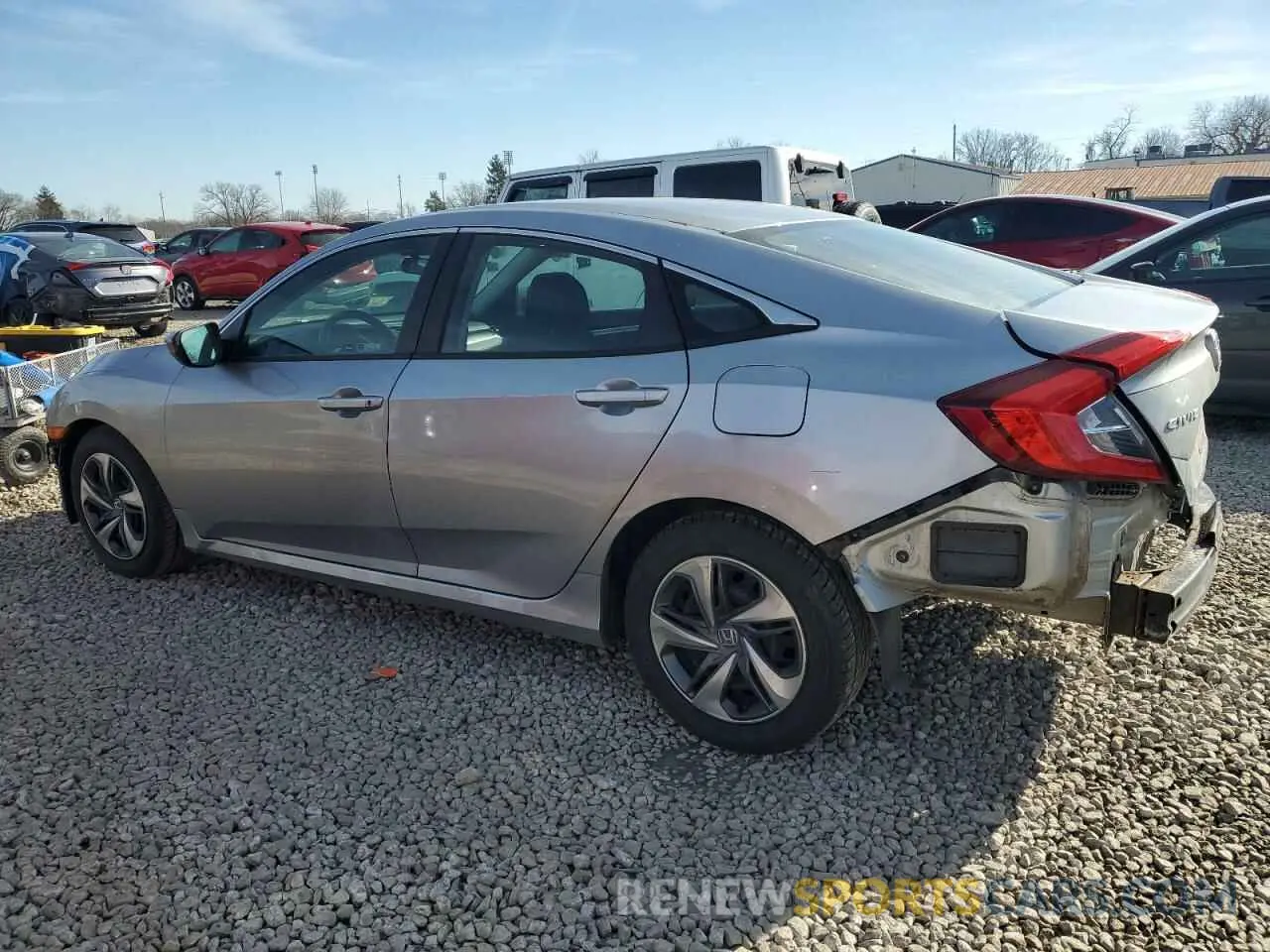2 Photograph of a damaged car 2HGFC2F62LH520338 HONDA CIVIC 2020