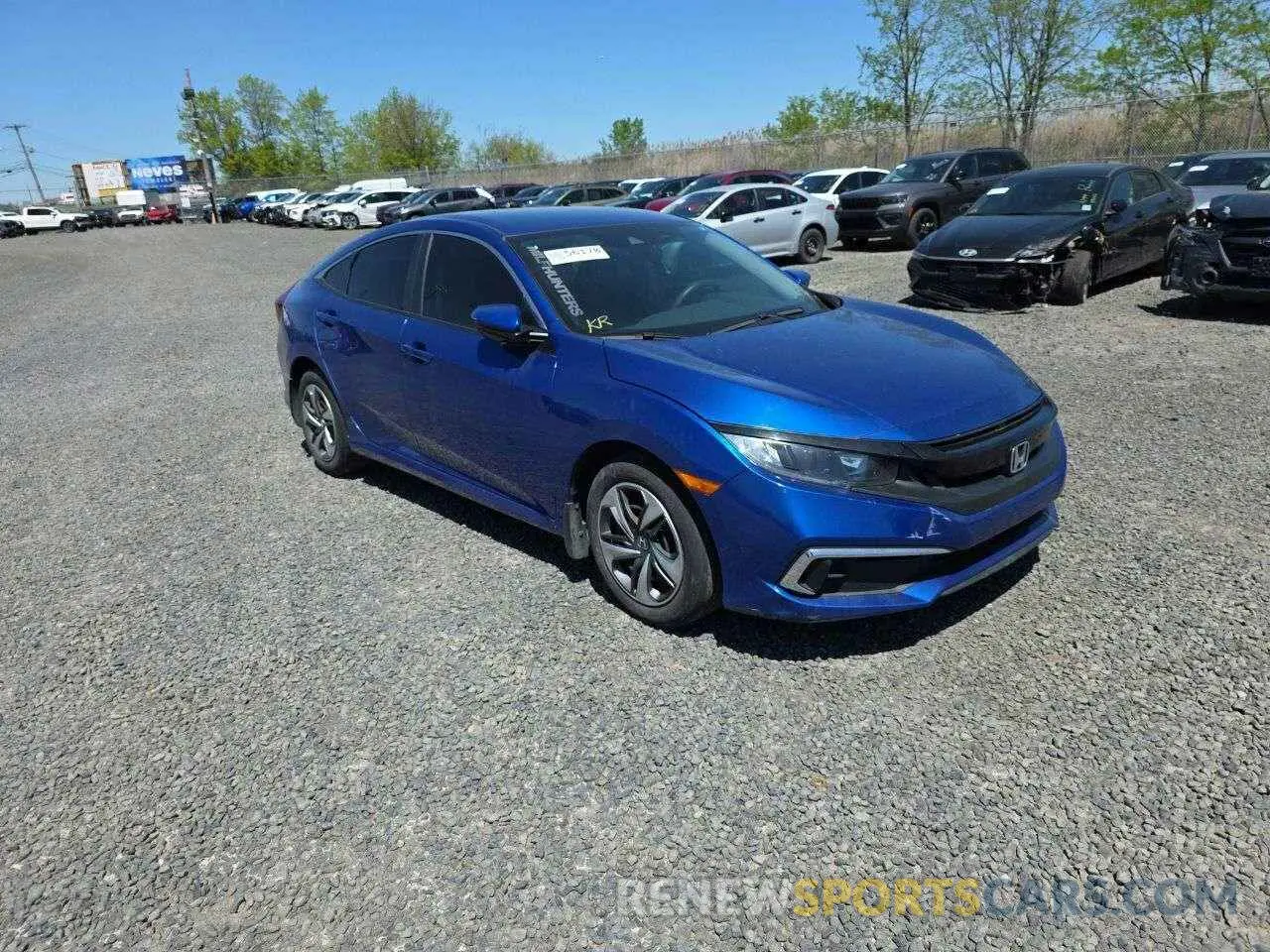 3 Photograph of a damaged car 2HGFC2F62LH520937 HONDA CIVIC 2020