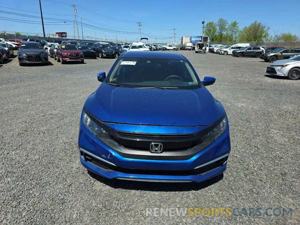 5 Photograph of a damaged car 2HGFC2F62LH520937 HONDA CIVIC 2020