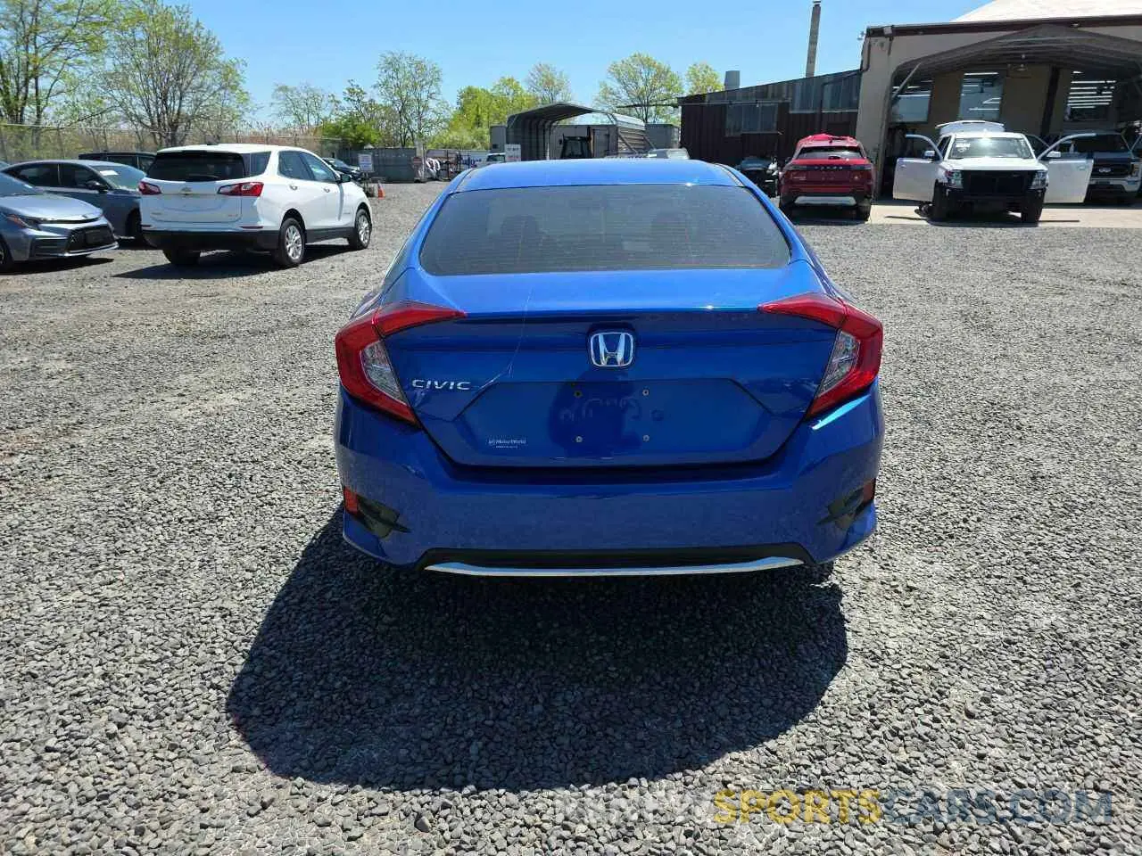 6 Photograph of a damaged car 2HGFC2F62LH520937 HONDA CIVIC 2020