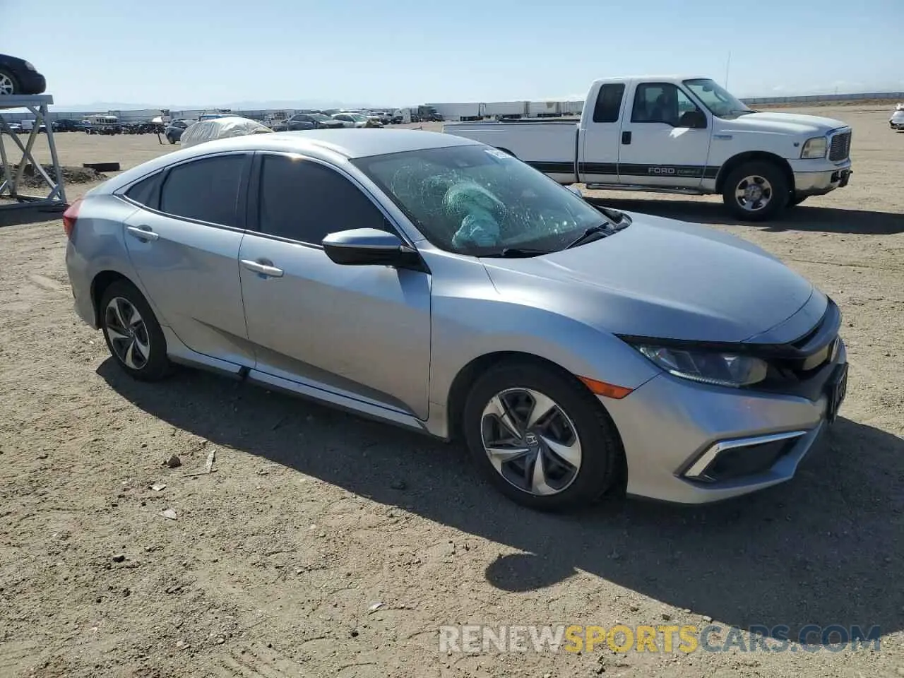 4 Photograph of a damaged car 2HGFC2F62LH534353 HONDA CIVIC 2020