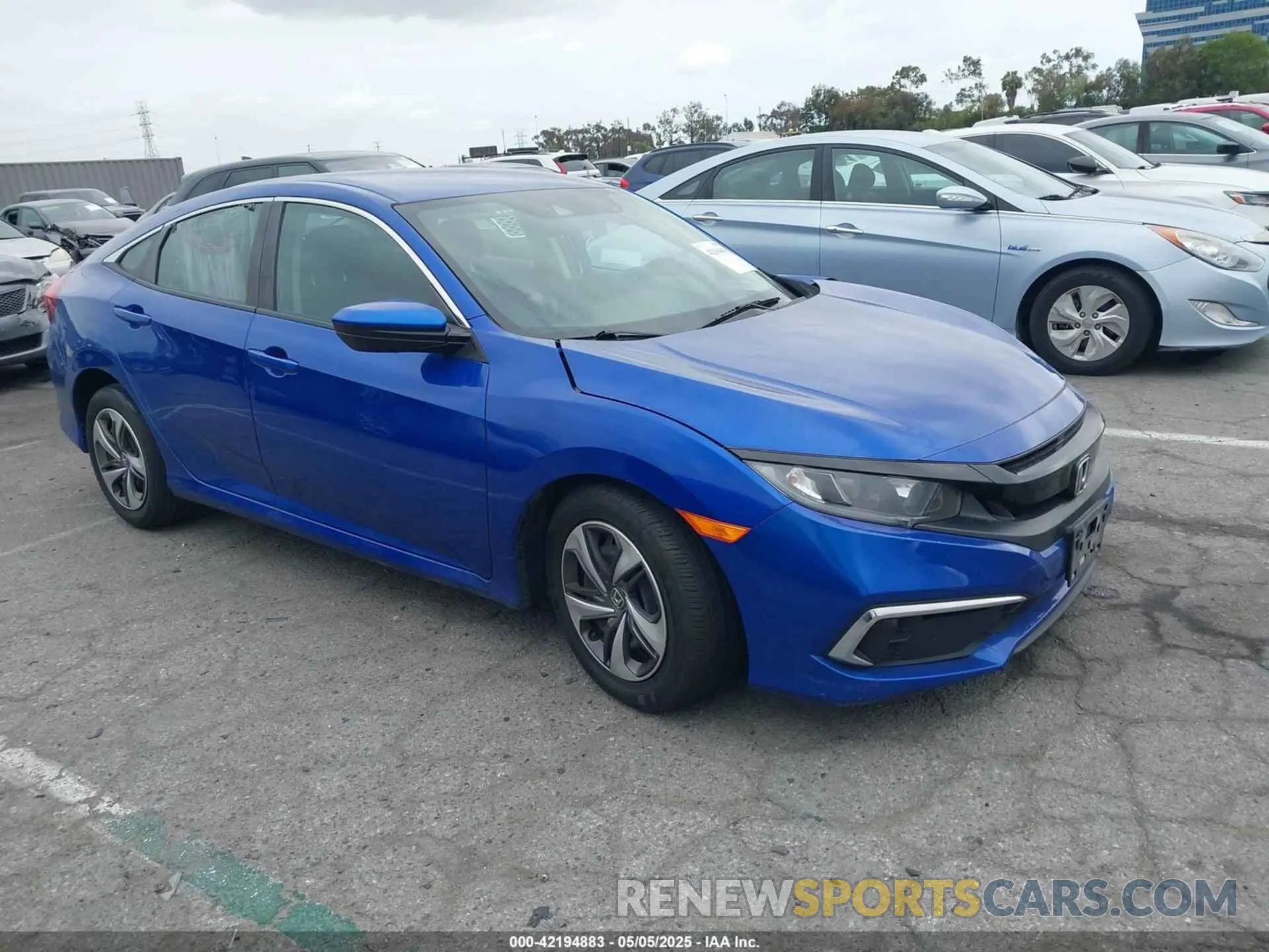 1 Photograph of a damaged car 2HGFC2F62LH547118 HONDA CIVIC 2020