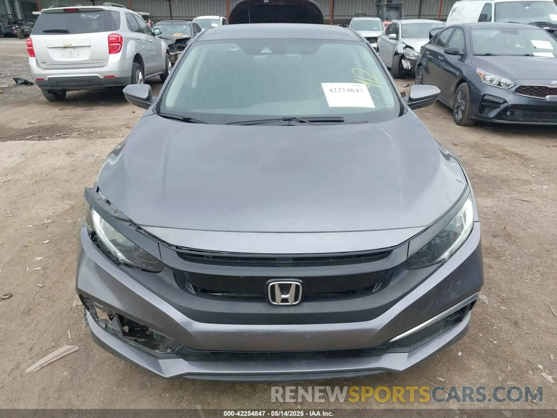 12 Photograph of a damaged car 2HGFC2F62LH547412 HONDA CIVIC 2020