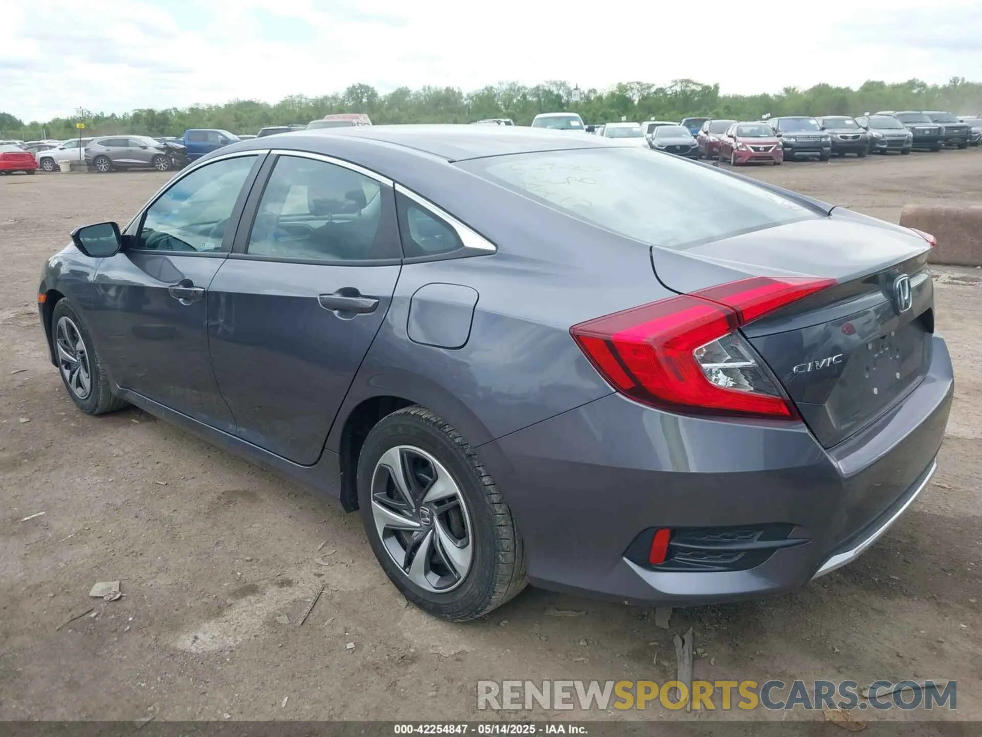3 Photograph of a damaged car 2HGFC2F62LH547412 HONDA CIVIC 2020