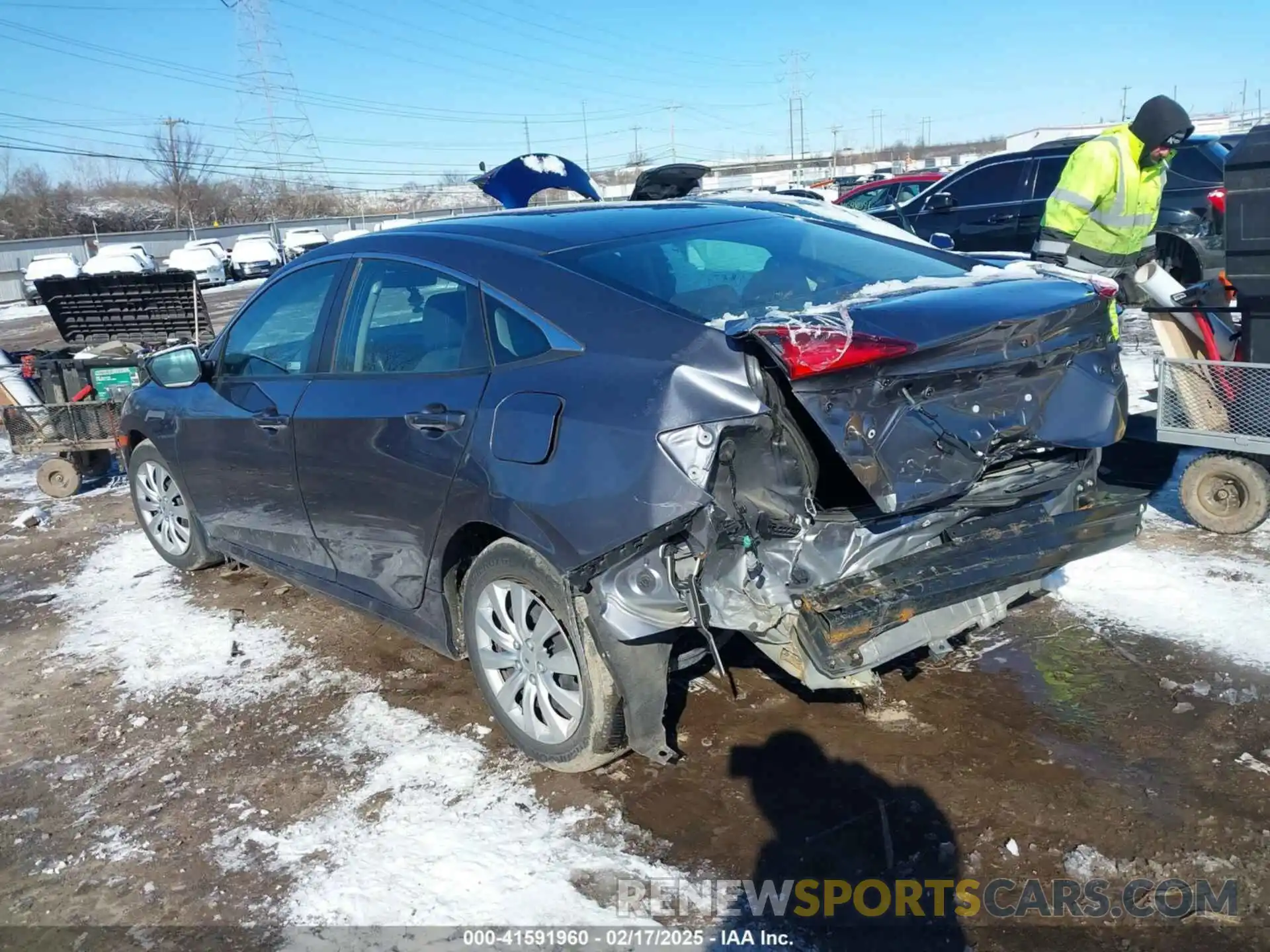 3 Photograph of a damaged car 2HGFC2F62LH550584 HONDA CIVIC 2020