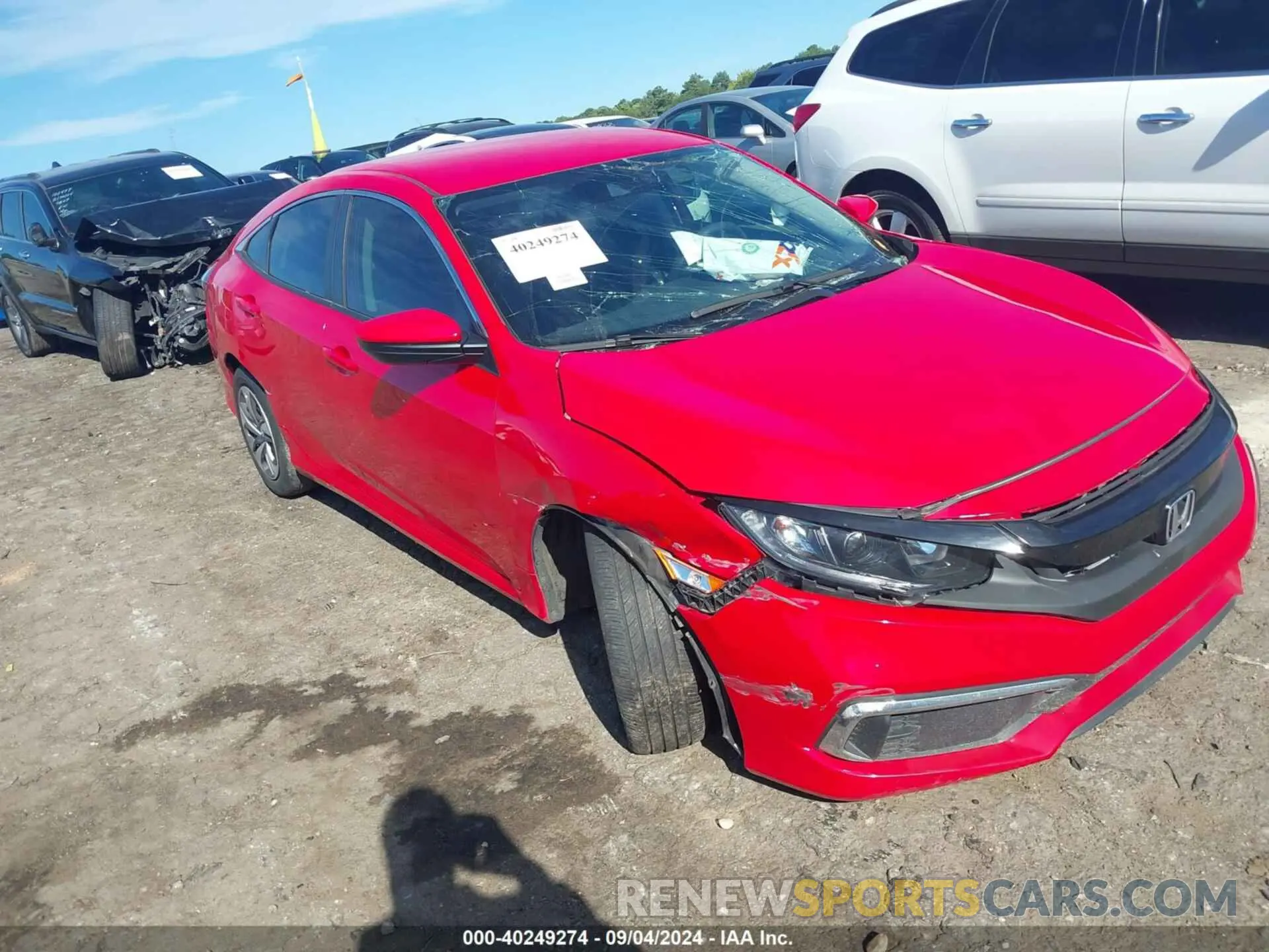 17 Photograph of a damaged car 2HGFC2F62LH553713 HONDA CIVIC 2020