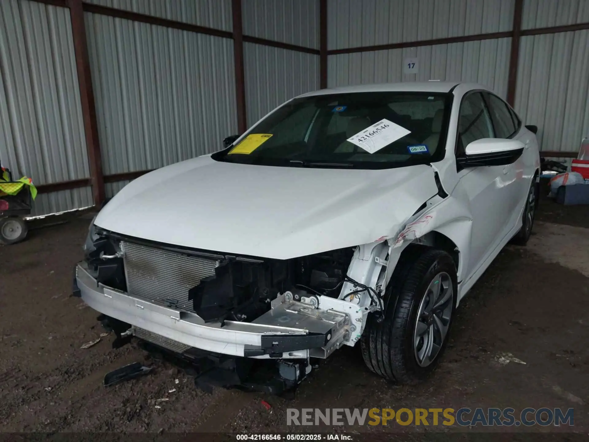 2 Photograph of a damaged car 2HGFC2F62LH555462 HONDA CIVIC 2020