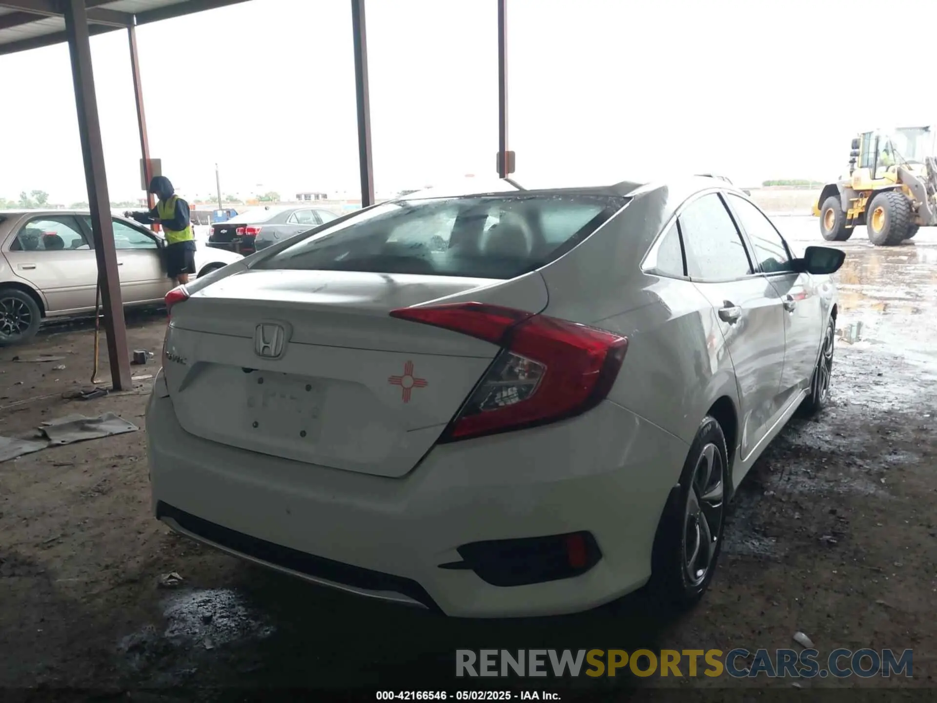 4 Photograph of a damaged car 2HGFC2F62LH555462 HONDA CIVIC 2020
