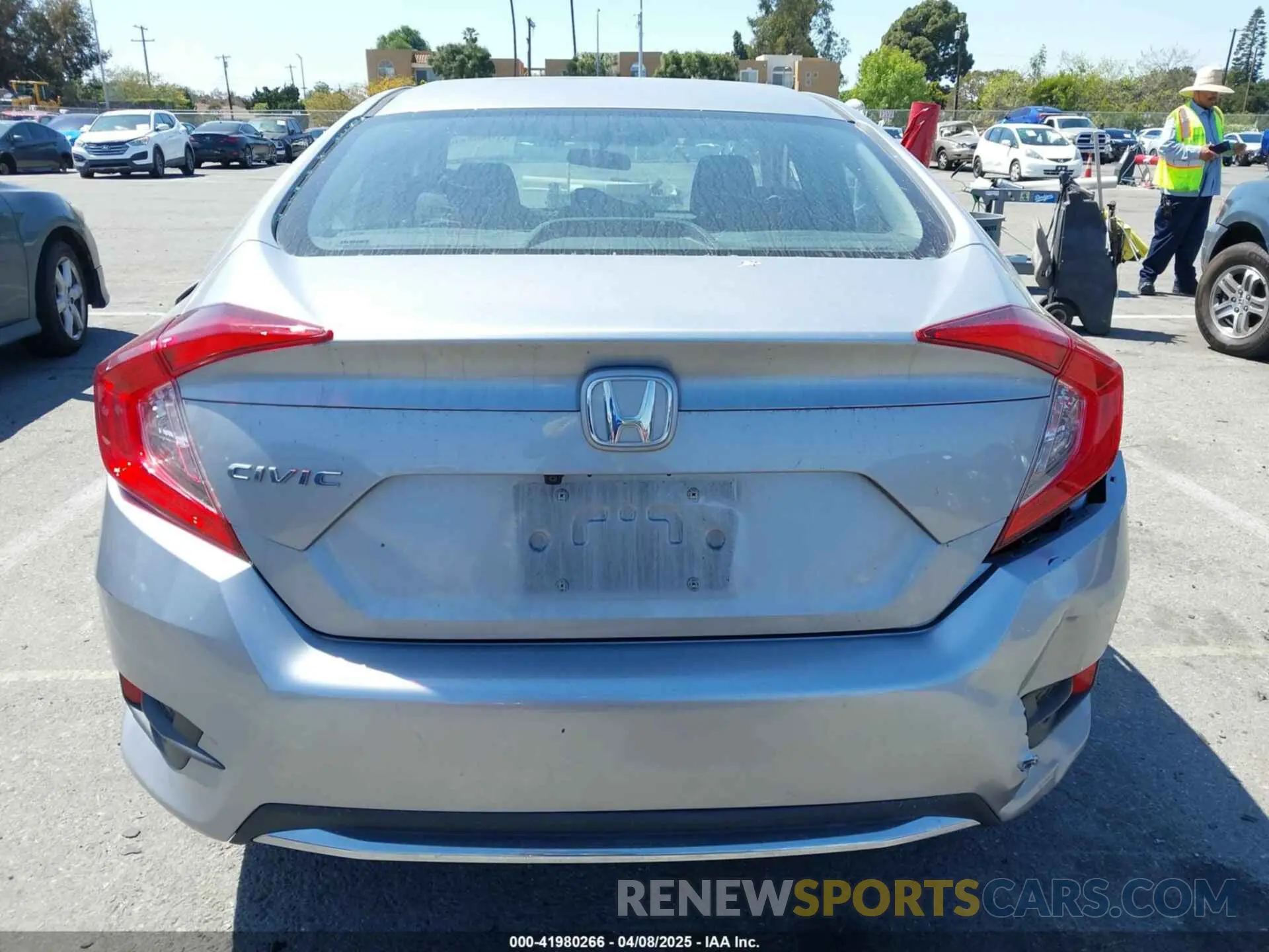 16 Photograph of a damaged car 2HGFC2F62LH570835 HONDA CIVIC 2020