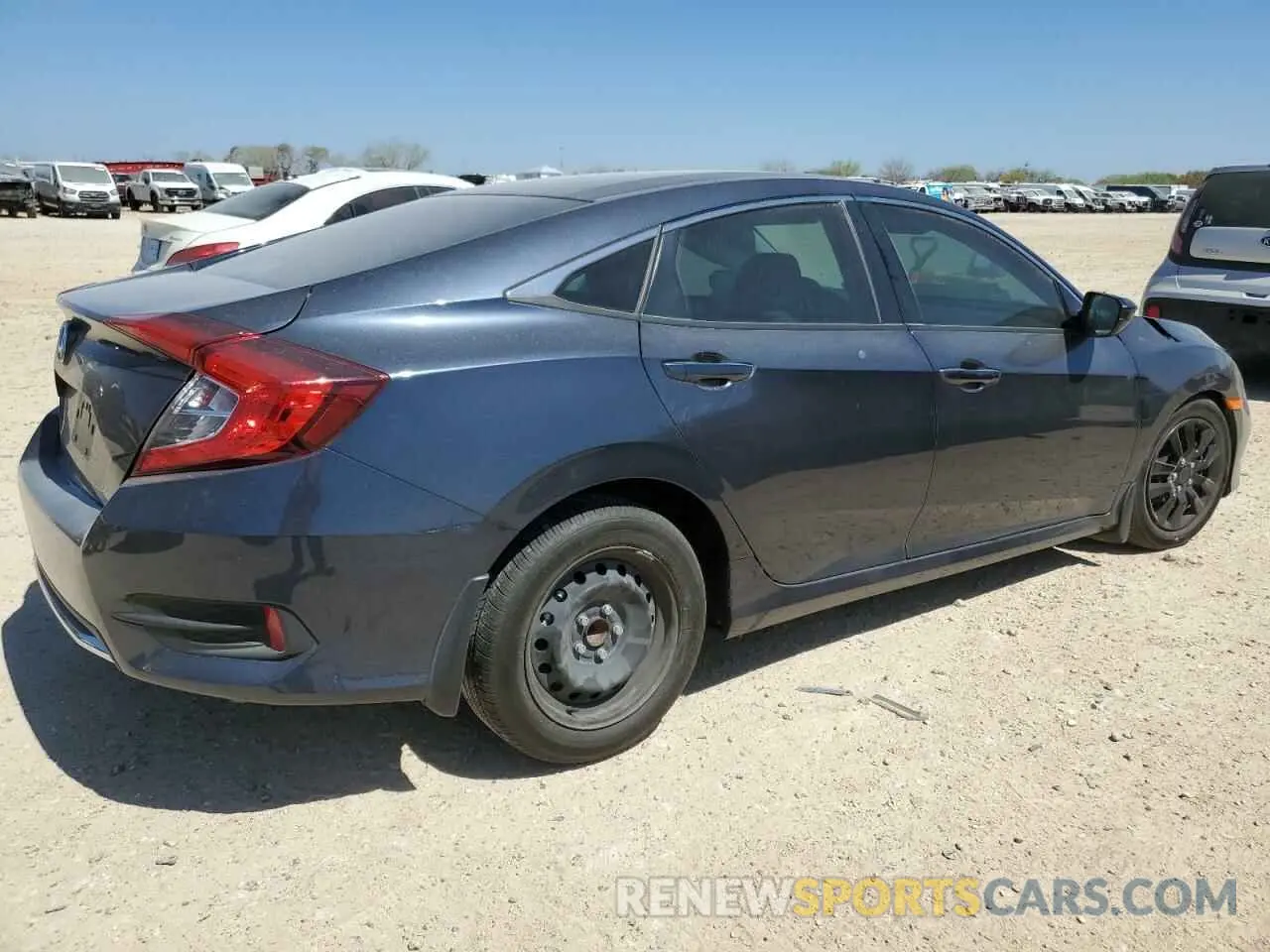 3 Photograph of a damaged car 2HGFC2F62LH579731 HONDA CIVIC 2020