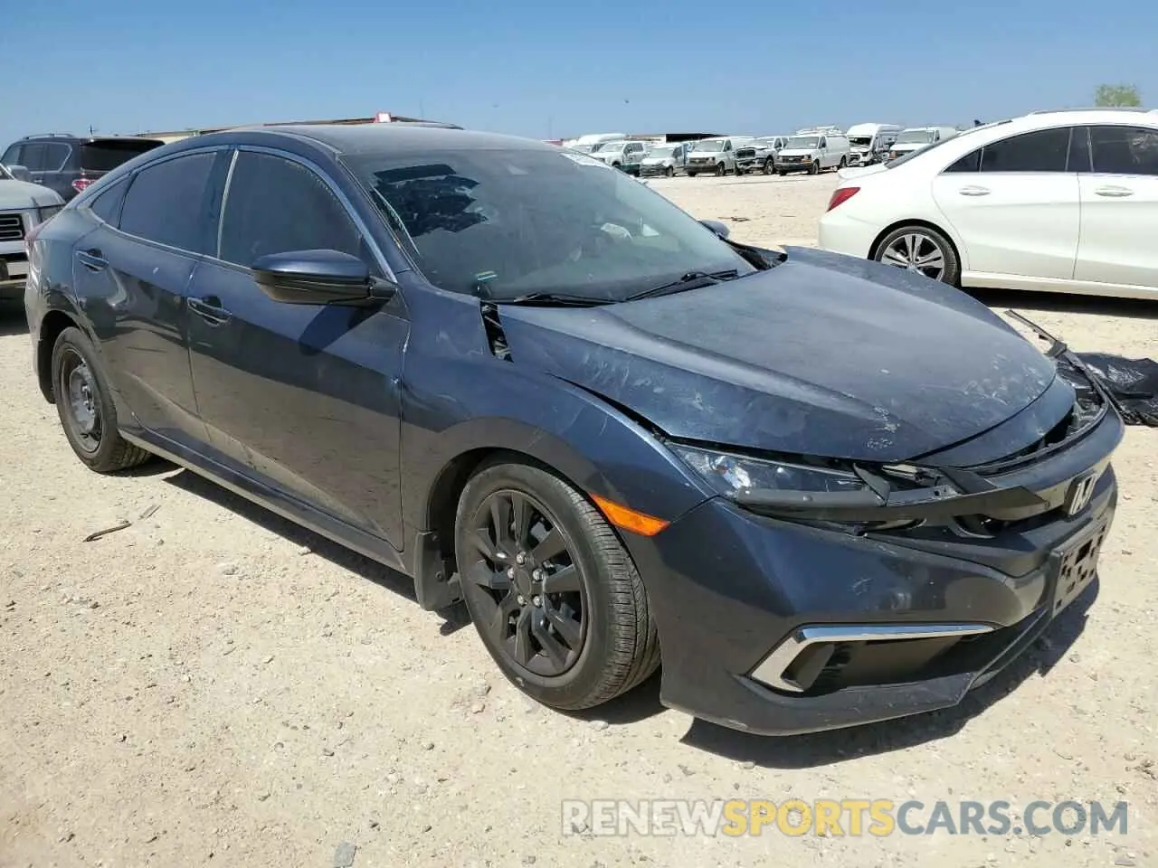 4 Photograph of a damaged car 2HGFC2F62LH579731 HONDA CIVIC 2020