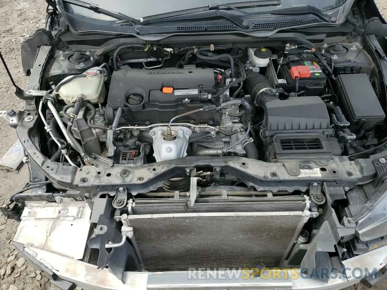 11 Photograph of a damaged car 2HGFC2F62LH594407 HONDA CIVIC 2020