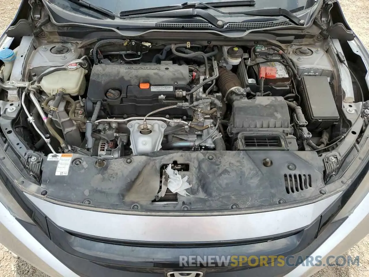 11 Photograph of a damaged car 2HGFC2F62LH597937 HONDA CIVIC 2020