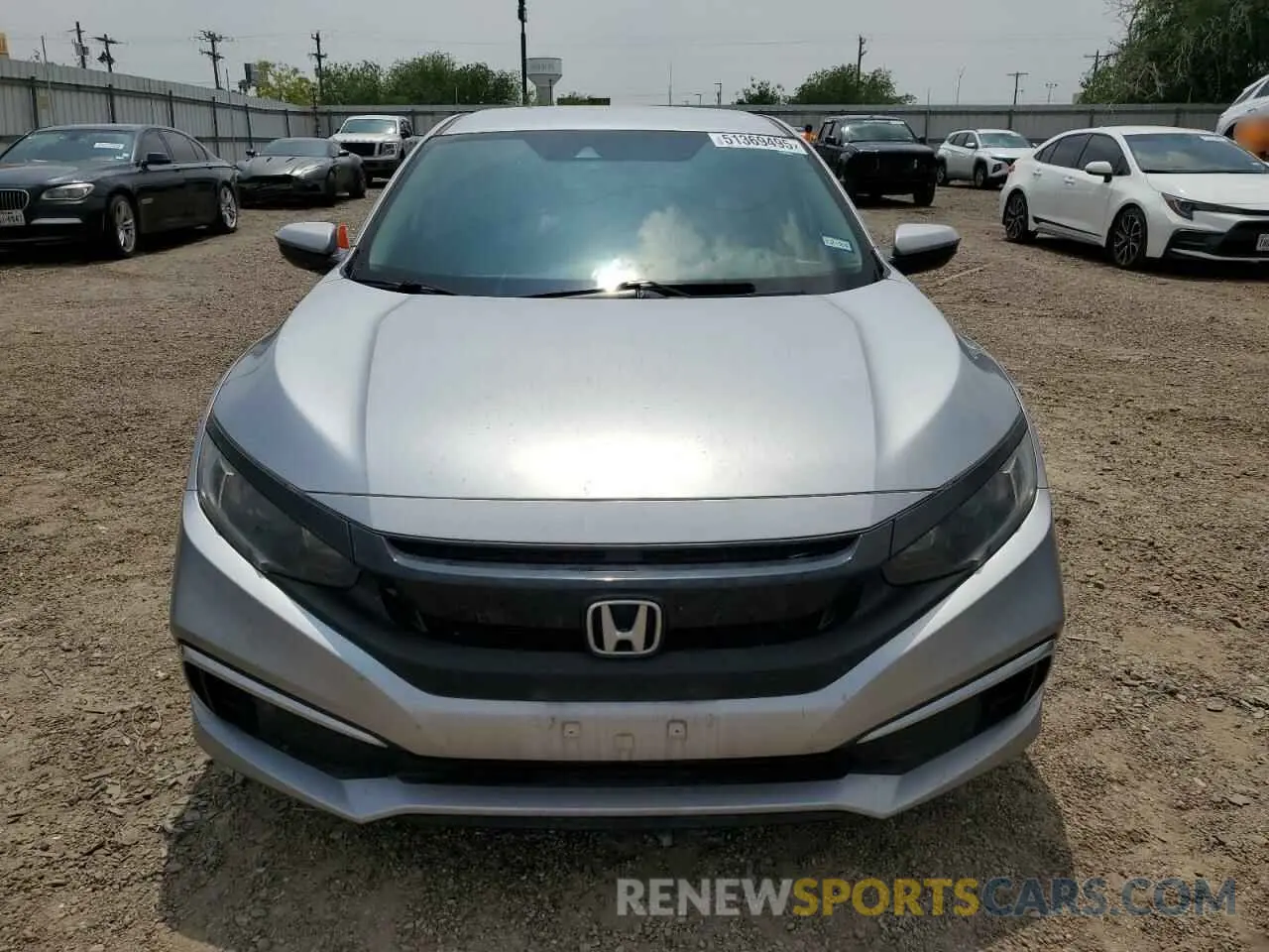 5 Photograph of a damaged car 2HGFC2F62LH597937 HONDA CIVIC 2020