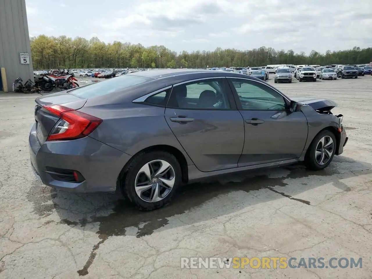3 Photograph of a damaged car 2HGFC2F63LH502768 HONDA CIVIC 2020
