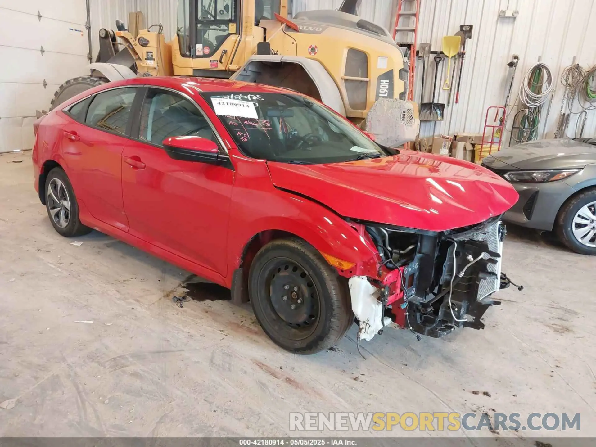 1 Photograph of a damaged car 2HGFC2F63LH507310 HONDA CIVIC 2020