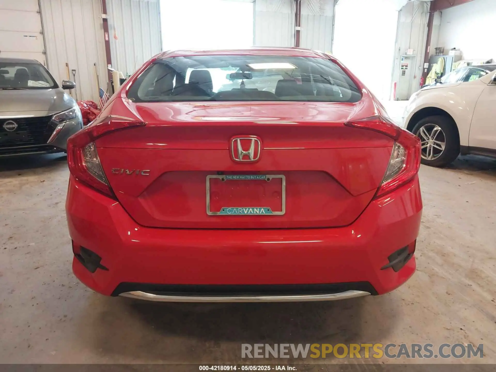 17 Photograph of a damaged car 2HGFC2F63LH507310 HONDA CIVIC 2020