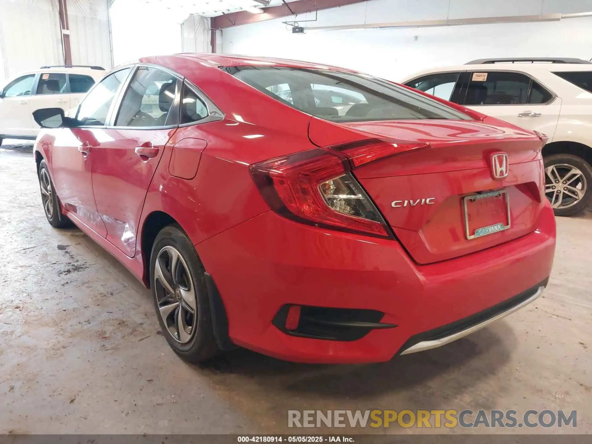 3 Photograph of a damaged car 2HGFC2F63LH507310 HONDA CIVIC 2020